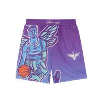PUMA MELO Charlotte Graphic Basketball Shorts 'Purple Glimmer' Men's 627745-01 XXL