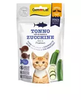 GimCat traškūs skanėstai katėms su tunu ir cukinija, 50 g