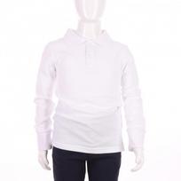 MAMAJUM polo marškinėliai ilgomis rankovėmis 10-000006, balti, 158/164 cm