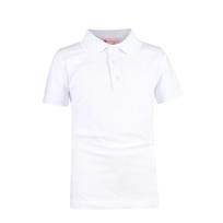 MAMAJUM polo marškinėliai trumpomis rankovėmis, trikotažiniai, 10-000007, balti, 116/122 cm