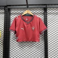2026 World Cup Jersey Women's Fan Version same style Soccer Shirt,short style,crop top M