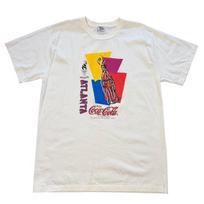 Vintage 1996 Atlanta Olympics USA Coca-Cola Promo Souvenir Graphic Art T-Shirt M