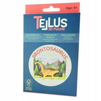 Folding 3D wooden puzzle - Brontosaurus