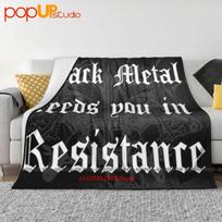 Nargaroth Black Metal Band Resistance Ultra-Soft Blanket Quilt Winter Sofa Cover Bed Covers Size: 75*100cm, Weight: 230 GSM