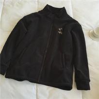 Women's Stand Collar Long Sleeve Zip Up Cardigan Oversized Elegant Fleece Jacket Embroidered Sweatshirt S
