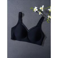 Simple Seamless Wireless Soft Support Anti Sagging Fixed Cup Bra For Women S