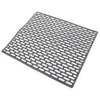White rubber sink mat 33x28 cm