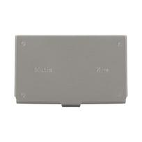 Matin Kim Signature Metal Card Holder Silver ONE SIZE