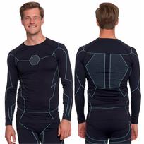 Men's Thermoactive Underwear Warm Winter Blouse Thermo Shirt MORAJ XL BLUE