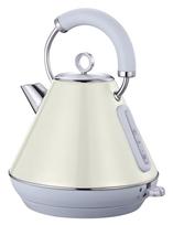 220V Retro Electric Kettle Stainless Steel 1.8L 1800W Detachable Mesh Filte Thermostat BPA-Free Electric Teapot 220-240V