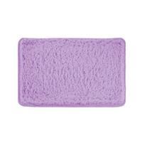 AWD INTERIOR 1402 purple bathroom rug 60 x 40 cm microfiber