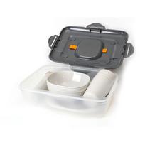Platinet Camping Tableware Picnic Set In Box 27 Pcs 4 X Plate + Bowl + Cup + Cutlery Picnic Set In Box 27 Pieces 4