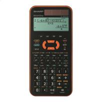 Sharp Calculator Scientific 335 Functions Writeview Black Orange Box Elw531Xgyr