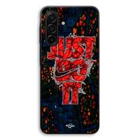 Coque Pour Samsung Galaxy A56 Nike just do it rouge Maniacase