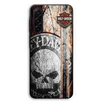 Coque Pour Samsung Galaxy A56 Harley Davidson tête de mort vintage Maniacase