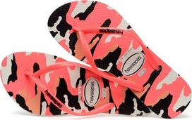 aK6 GIRLS' FLIP-FLOP CAMO HAVAIANAS 33-34