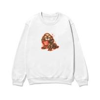 Like A Bitch Crewneck Sabrina Carpenter Men Women Vintage Harajuku Fashion Pullover Oversized Sweatshirt Long Sleeve Streetwear M