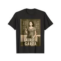 Black T-Shirt Laurita Garza Vintage Teacher Smoking Math Classroom Print Casual Unisex T-Shirt S