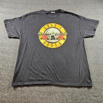 Vintage Guns N Roses Graphic T-shirt Band Tee 2004 Black Size XXL Unisex T-Shirt XXXL