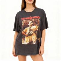 The Texas Chainsaw Massacre 70s Scary Horror Halloween Fun Movie T Shirt Halloween Horror Shirt Horror Movie T-Shirt S