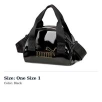 PUMA Artificial Leather One Shoulder Handbag, Crossbody Bag Regular Unisex Black 078216-01 One Size 1