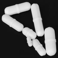 7Pcs TypE B PTFE Stir Bar Laboratory Magnetic Stir Bar Mixer Stirrer Bar for Magnetic Mixer PTFE + permanent magnet electromagnet