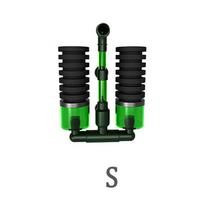 Fish Tank Equipment for Fresh/Salt Water Double Head Sponge Filters Filtration Aquarium Foam Filter S