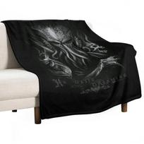 Cthulhu 'He waits dreaming' (H.P. Lovecraft) Throw Blanket Softest Blanket Blankets Sofas Of Decoration Comforter Blanket 75x100cm (30x40inch)