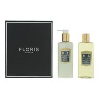 Kūno priežiūros rinkinys Floris Of London Night Scented Jasmine, 2×250 ml