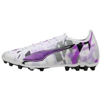 Puma Ultra 5 Series Soft Comfortable Soccer Shoes Unisex Soccer Shoes White Purple 108411-01 41