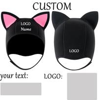 Customed 3mm Neoprene Diving Cap - Thermal Surfing Hood With Vent For Water Sport Diving Snorkeling And Swimming One Size