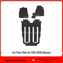 Eco-Friendly Waterproof TPE Floor Mats for 2015-2026 Odyssey LHD - Odorless, Wear-Resistant, Anti-Slip