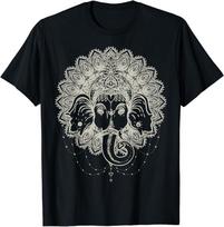NEW LIMITED Sak Yant Thai Tattoo Spiritual Ganesha Elephant Thailand Shirt S-5XL Unisex T-Shirt XXXXL