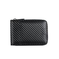 Ultra Fiber Card Bag With RFID Function Anti-theft Brush Men's Wear-resistant Multi Slot USD Clip Ultra-thin Sleeve 12X2X8.59