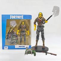 Fortnite Raptor Juodasis Riteris Kaukolės Kareivis Premium Glostomasis Komandos Vadovas MogulMaster Veiksmo Figūrėlė Kambario Dekoras Žaislai Vaikų Dovana