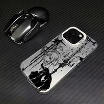 Luxury Clmj Death Note Misa Phone Case For iPhone 17 Air 16e 15 14 13 12 11 Pro Max Plus Mini SE Anti Fall Matte Back Cover iPhone 16 Pro black
