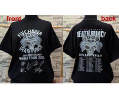 Five Finger Death Punch 20th Anniversary World Tour 2026 T-Shirt XL