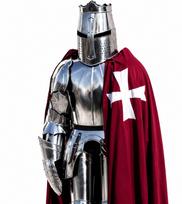 Viduramžių Kryžiuočio Riterio Šarvų Kostiumas Pilno Kūno Plieno Šarvų Rinkinys Dėvimas LARP Kostiumas gray
