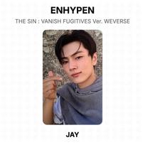 ENHYPEN THE SIN : VANISH FUGITIVES Ver. WEVERSE Official Photocard HEESEUNG brown