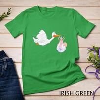 Baby Shower Stork Unisex T-shirt 5 S