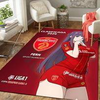 1pc Sport Huancayo Carpet Rug for Bedroom Living Room Decor Sofa Home Game Area Rug Non-slip Floor Mat. DT7150199 40cm x 60cm