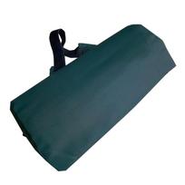 Removable Cover Beach Lounger Neck Pillow Sponge Filling Folding Chair Head Support  Lunch Break Style F gray