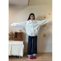 Women's Hooded Long Sleeve Zip Up Cardigan Oversized Embroidery Sweatshirt Japanese Harajuku Casual Jacket Top M