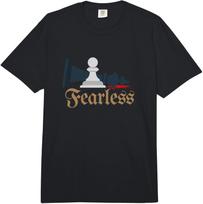 Fearless Chess Player Smart Fun Chess Lover Gift Comfort Colors Adult Heavyweight  Unisex T-Shirt S