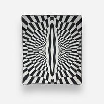 OP-ART Sea Sunset BEDSPREAD