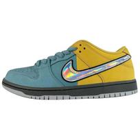 Nike Dunk SB Low top Skateboard Shoes Unisex Blue Yellow IR1888-700 44