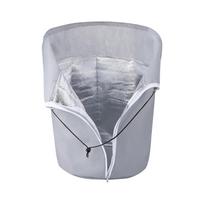 Žiemos augalų izoliacinis vazono apsaugas, 40 cm, Apsaugo vazoninius augalus nuo šalčio ir, Daugkartinis vazono apsaugas su raišteliu ir užtrauktuku One Size gray