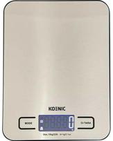 Koenic kks 10121 m silver kitchen scale