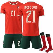 Soccer Uniform Set, Short Sleeve Football Jersey and Shorts Sportswear Kit for Training, Matches and Team Activities XL（Rec. Height 180-190CM）