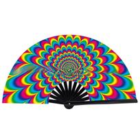 Gradient Colorful Kung Fu Fan 33 Cm Clacking Fan Gift Dance Fan  Music Style 8